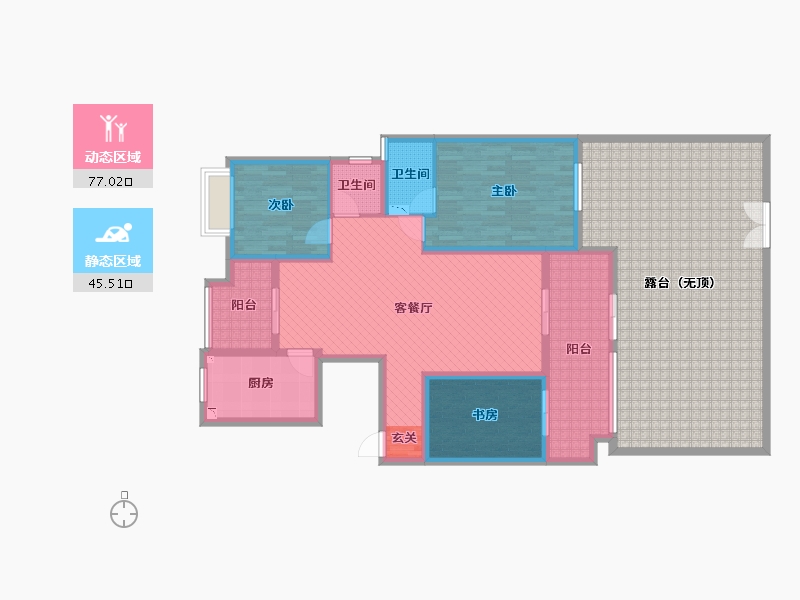 湖北省-恩施土家族苗族自治州-龙凤生态城-162.11-户型库-动静分区