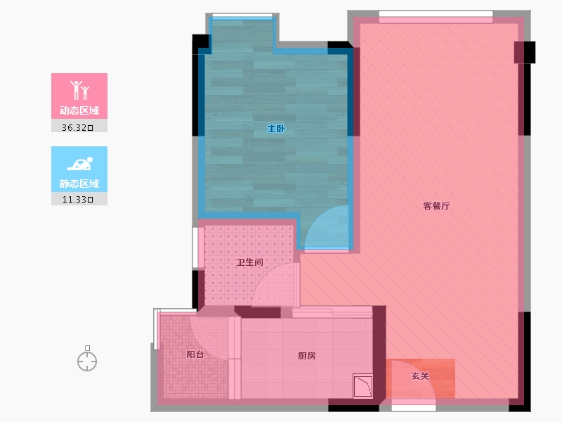 四川省-自贡市-左岸上城-41.05-户型库-动静分区