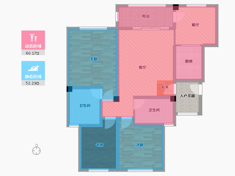 四川省-成都市-炜岸城-102.11-户型库-动静分区