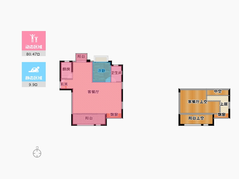 福建省-三明市-福建三明市永安建发永郡-120.58-户型库-动静分区