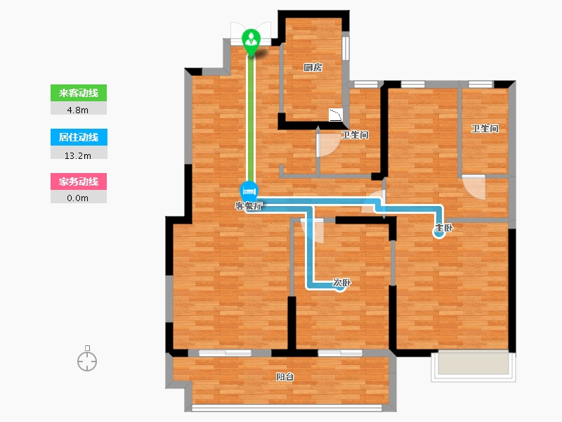 江苏省-无锡市-澄堡-109.82-户型库-动静线