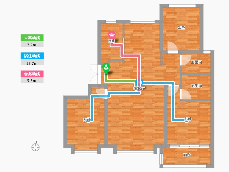 河北省-沧州市-玉玺台-86.14-户型库-动静线