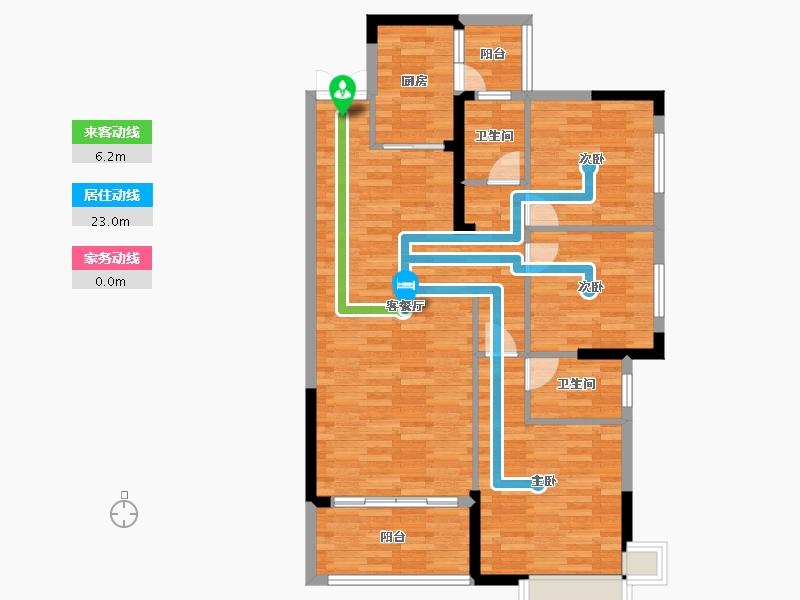 广东省-韶关市-丹霞新城-93.14-户型库-动静线