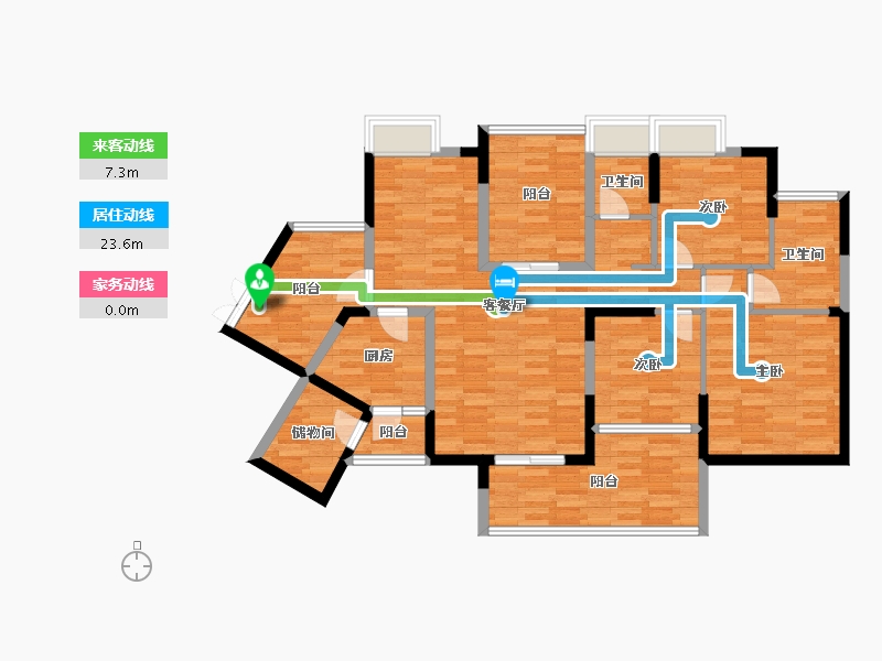 湖北省-武汉市-保利心语-114.21-户型库-动静线