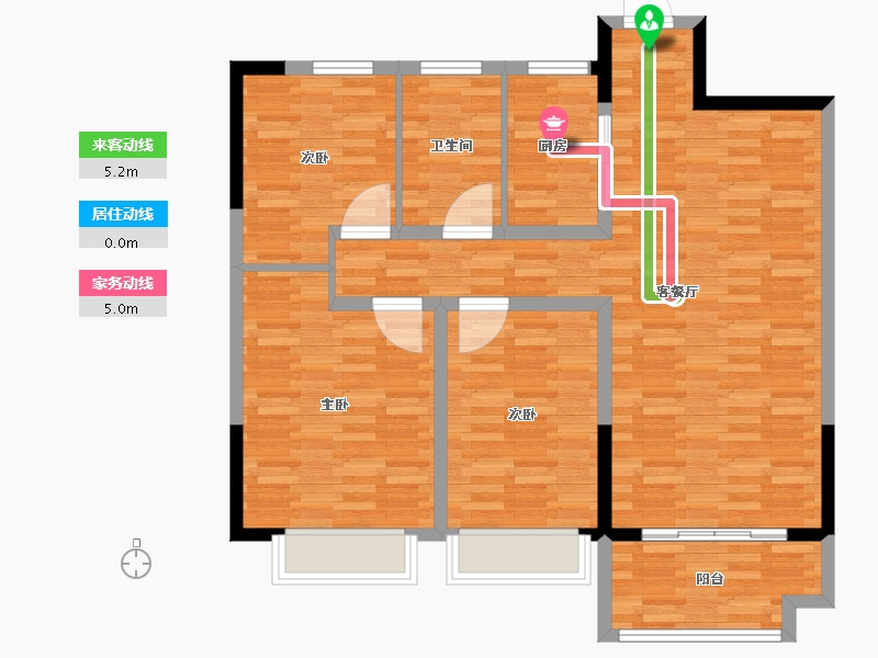 江苏省-盐城市-海下府邸-98.01-户型库-动静线