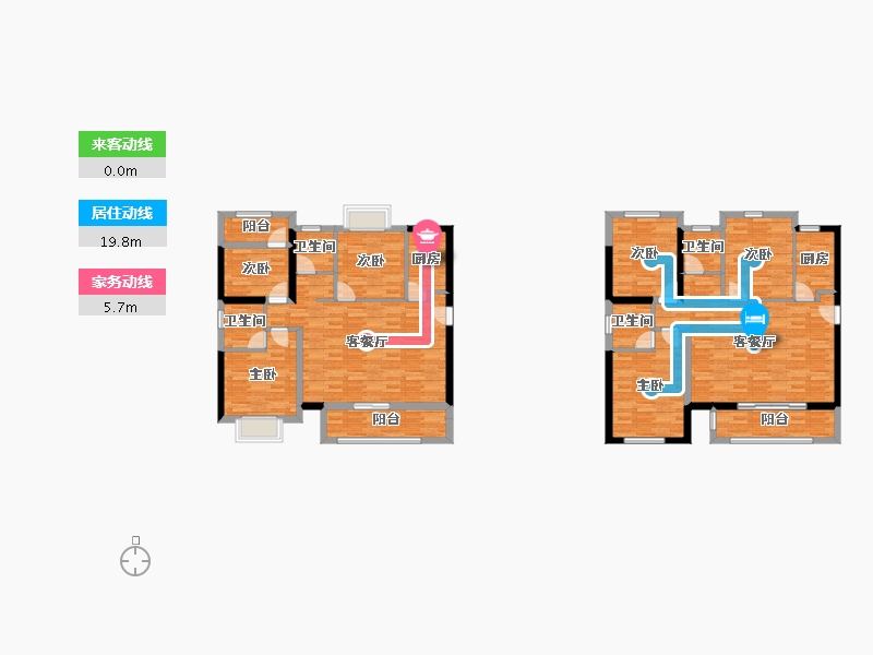 福建省-泉州市-景园合著-150.95-户型库-动静线