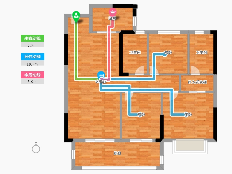 福建省-莆田市-云悦壹号-89.99-户型库-动静线