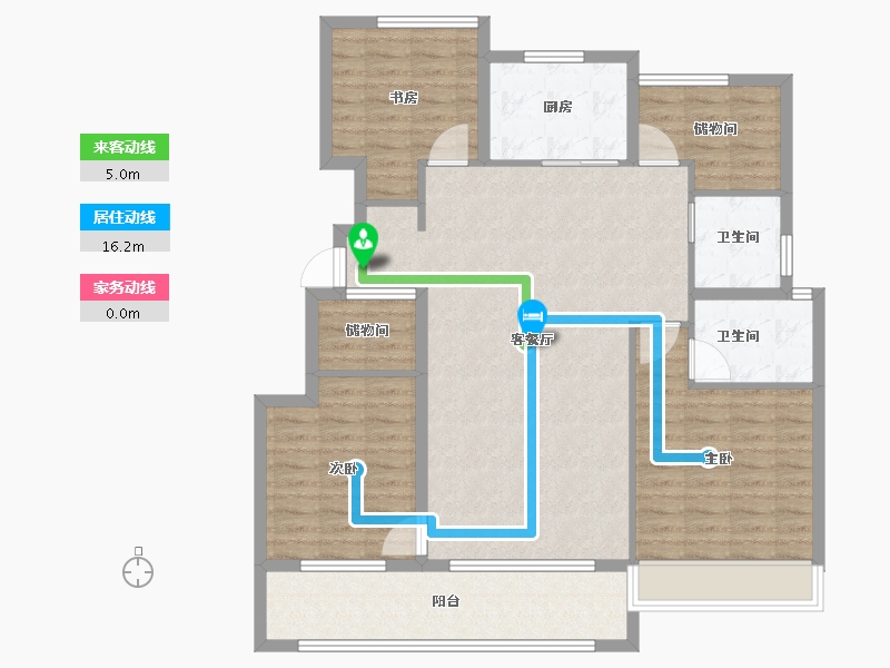 浙江省-湖州市-悦江南-114.75-户型库-动静线