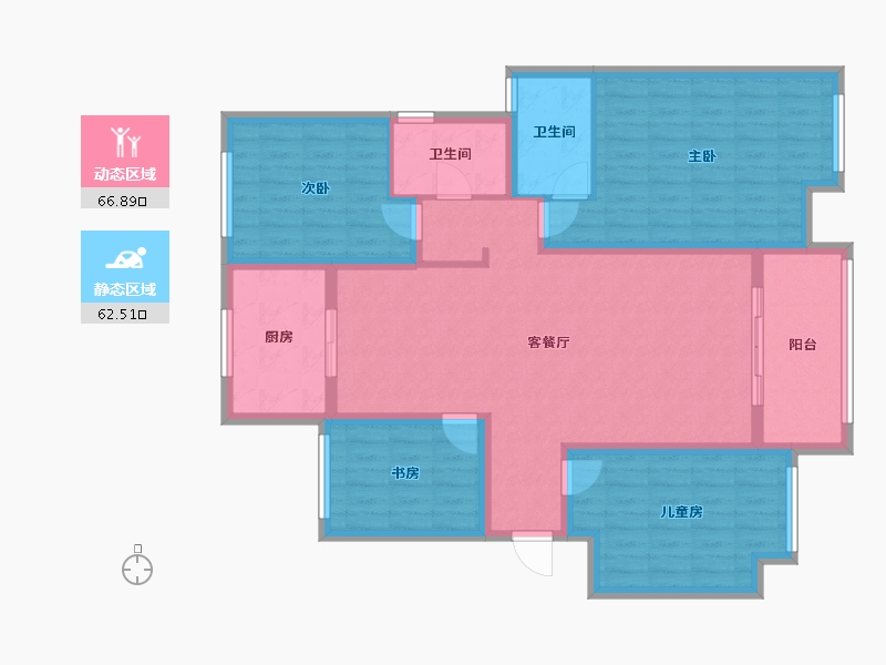 河南省-商丘市-建业联盟新城（永城市）-116.06-户型库-动静分区