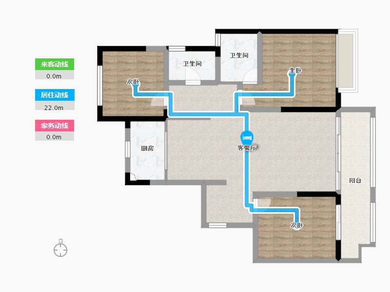 山东省-潍坊市-世茂云图-101.00-户型库-动静线