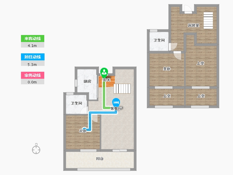 安徽省-合肥市-城建琥珀东华府-123.58-户型库-动静线