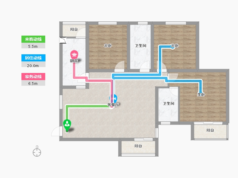 陕西省-西安市-中国科学院西安光机所-102.53-户型库-动静线