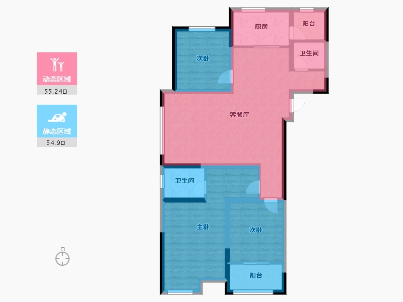 山东省-菏泽市-皇家学府-98.00-户型库-动静分区