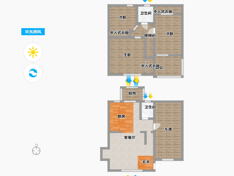 California-Alameda-Dry Creek Apartments-138.72-户型库-采光通风