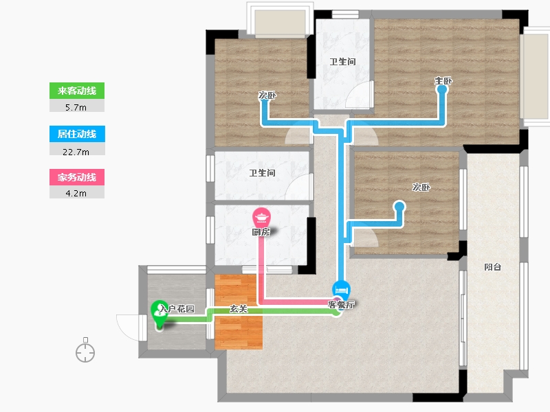 广东省-清远市-东城御峰-98.09-户型库-动静线