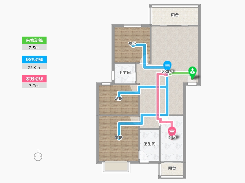 四川省-成都市-天府香城-94.81-户型库-动静线