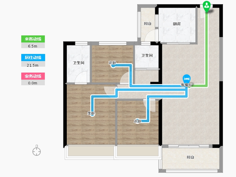 云南省-昭通市-康养小镇5-15-3-96.21-户型库-动静线