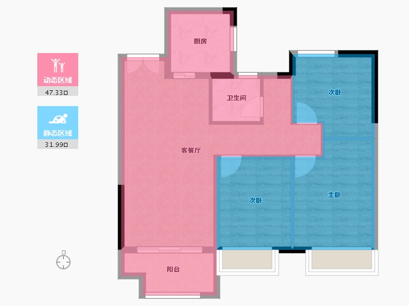 河南省-焦作市-东方今典境界-71.20-户型库-动静分区