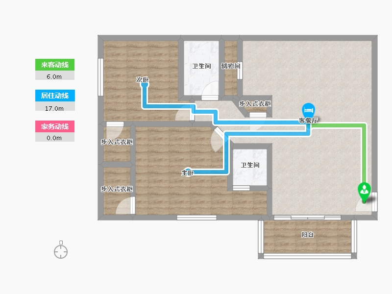 California-San Bernardino-Quailpointe Apartments-98.45-户型库-动静线