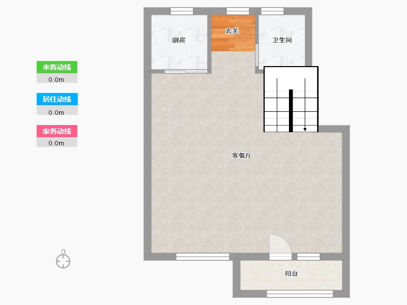 辽宁省-大连市-西府御棠-54.00-户型库-动静线