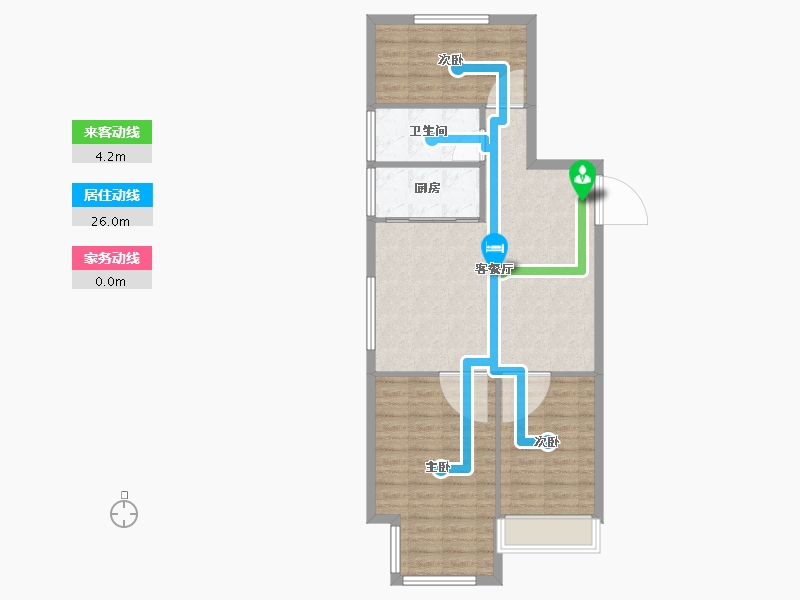 河北省-张家口市-境门御府-80.01-户型库-动静线