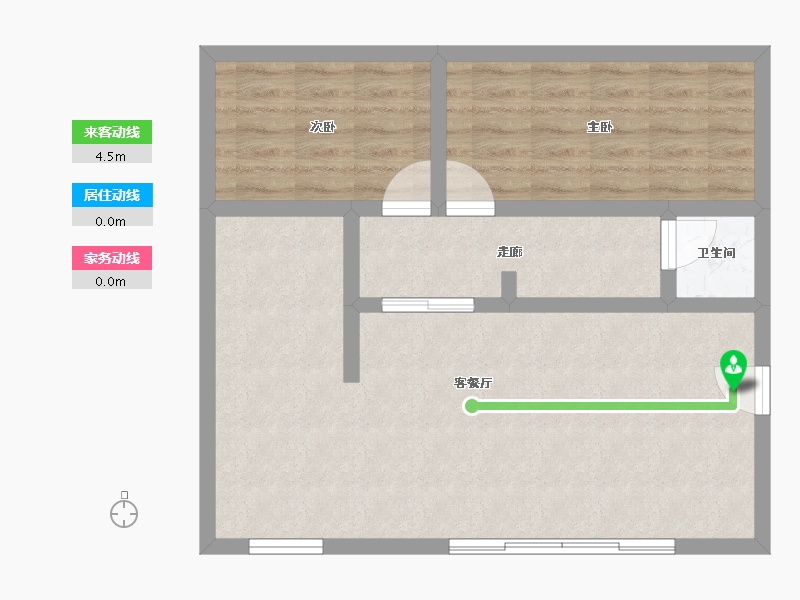 California-Orange-Parkside La Palma Apartments-65.32-户型库-动静线