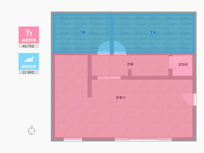 California-Orange-Parkside La Palma Apartments-65.32-户型库-动静分区