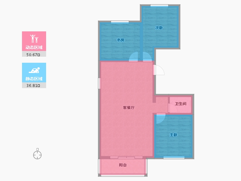 河北省-衡水市-南湖 信誉家园-78.59-户型库-动静分区