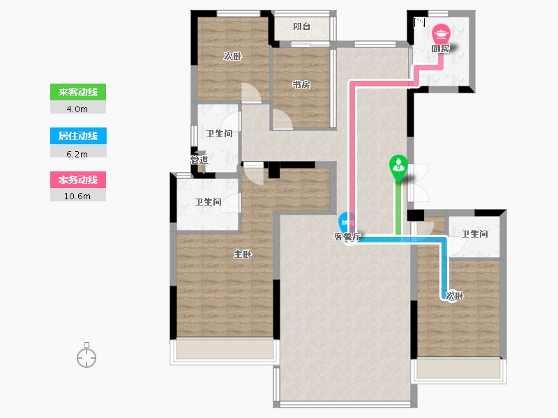 河南省-郑州市-正商丰华上境-134.19-户型库-动静线