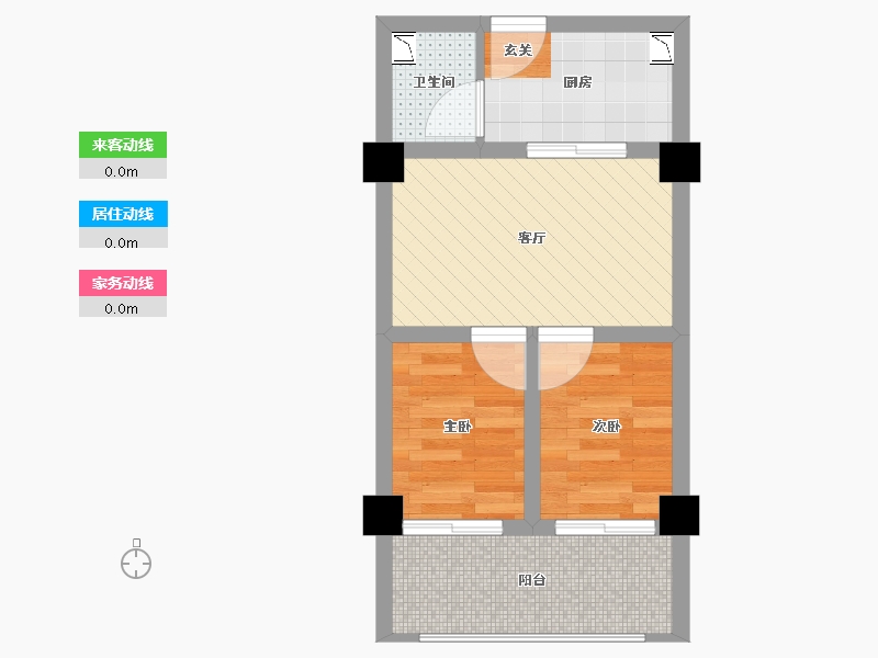 广西壮族自治区-南宁市-大学路-36.63-户型库-动静线