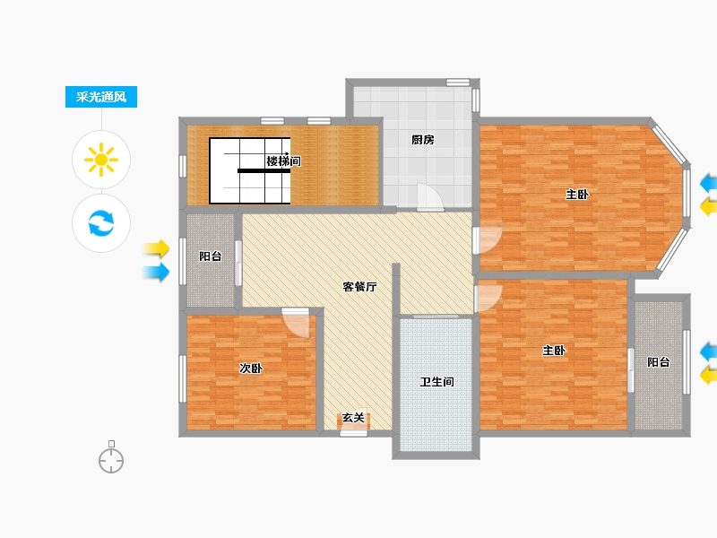 浙江省-宁波市-博地-168.00-户型库-采光通风