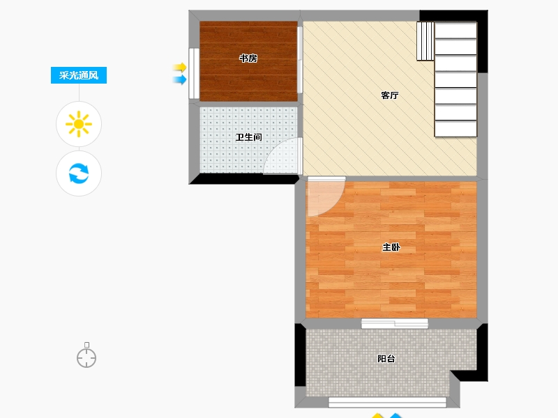 湖南省-株洲市-万维壹品熙园-40.40-户型库-采光通风