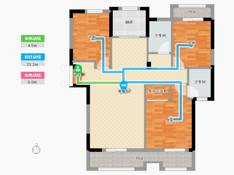 湖北省-黄石市-阳新县尚湖湾-94.62-户型库-动静线