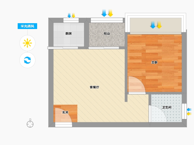 广东省-清远市-和园-29.56-户型库-采光通风