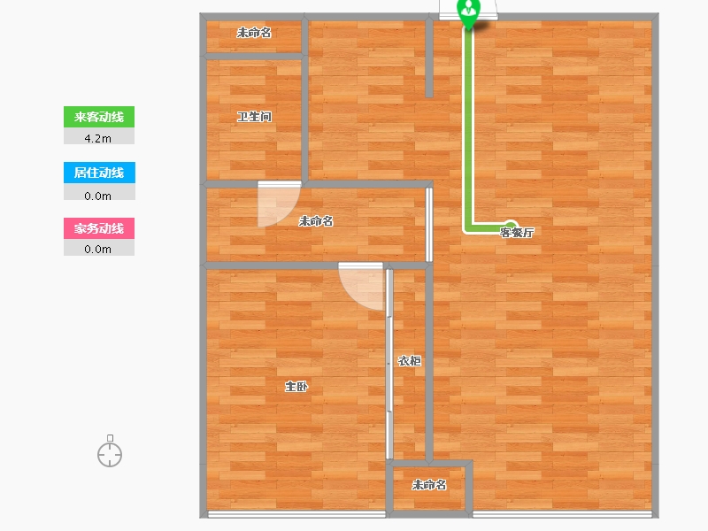 河南省-新乡市-望族水岸-66.12-户型库-动静线