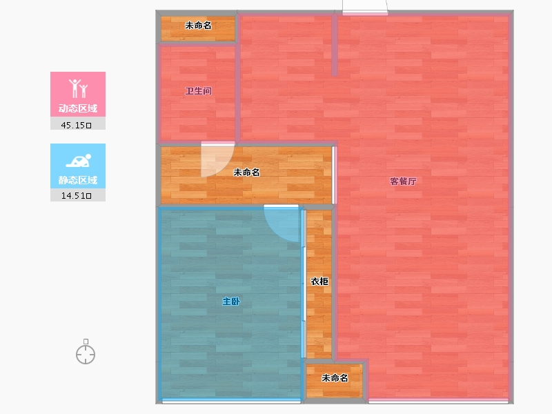 河南省-新乡市-望族水岸-66.12-户型库-动静分区