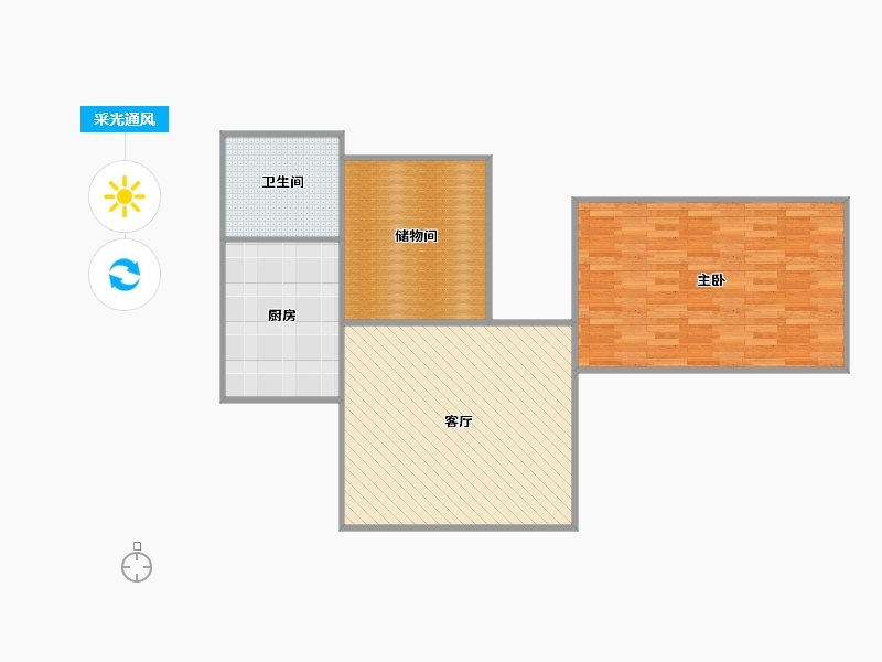 浙江省-杭州市-123-86.94-户型库-采光通风