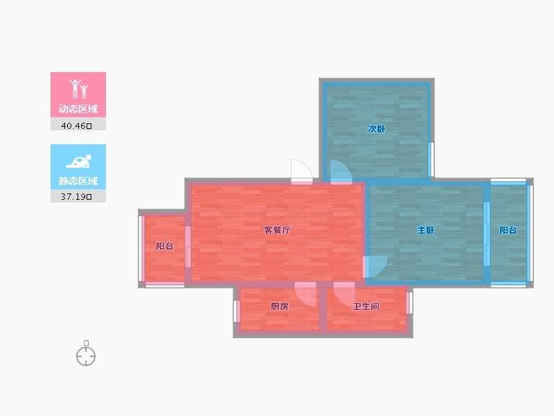 河北省-石家庄市-同祥城-68.99-户型库-动静分区