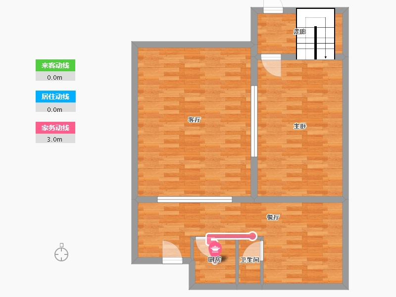 上海-上海市-大华斐勒-76.09-户型库-动静线