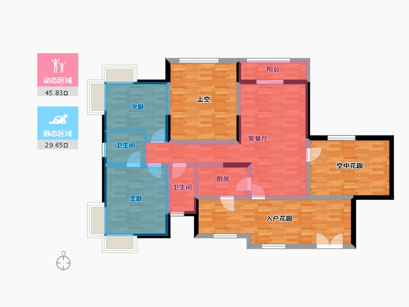 广东省-东莞市-新世纪星城三期-117.49-户型库-动静分区