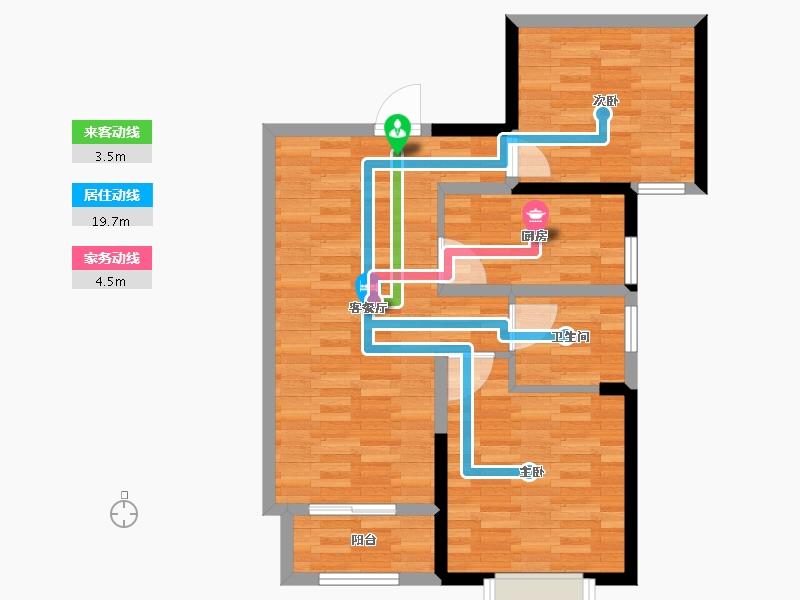 河南省-郑州市-南洋风情-68.20-户型库-动静线