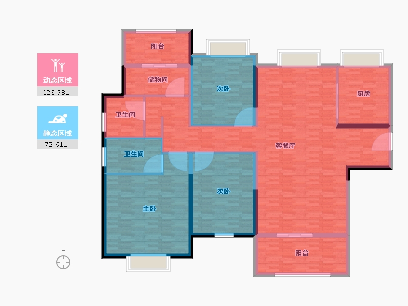 福建省-福州市-长乐区-180.00-户型库-动静分区