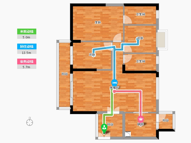 广东省-广州市-悦江上品苑-99.39-户型库-动静线