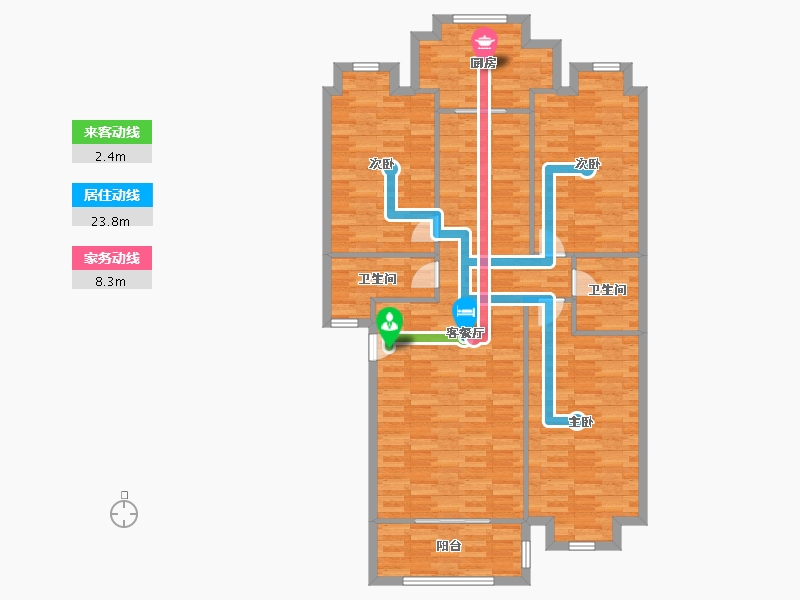 河北省-石家庄市-外贸小区-121.21-户型库-动静线