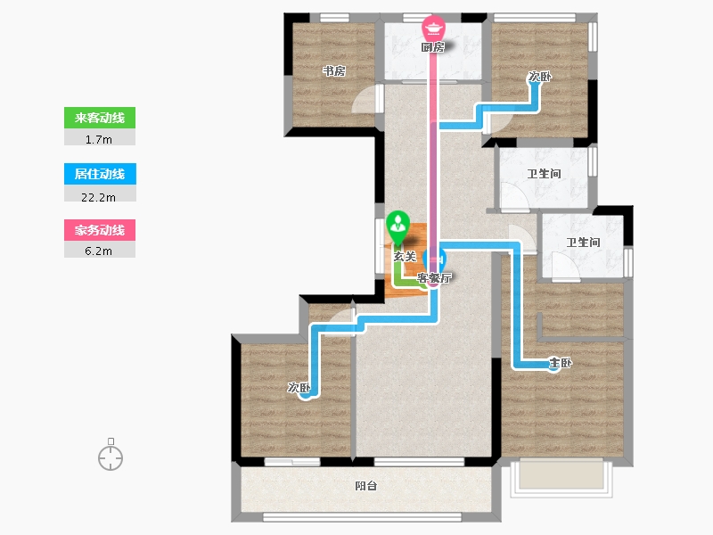 浙江省-宁波市-荣安劝学里-99.08-户型库-动静线