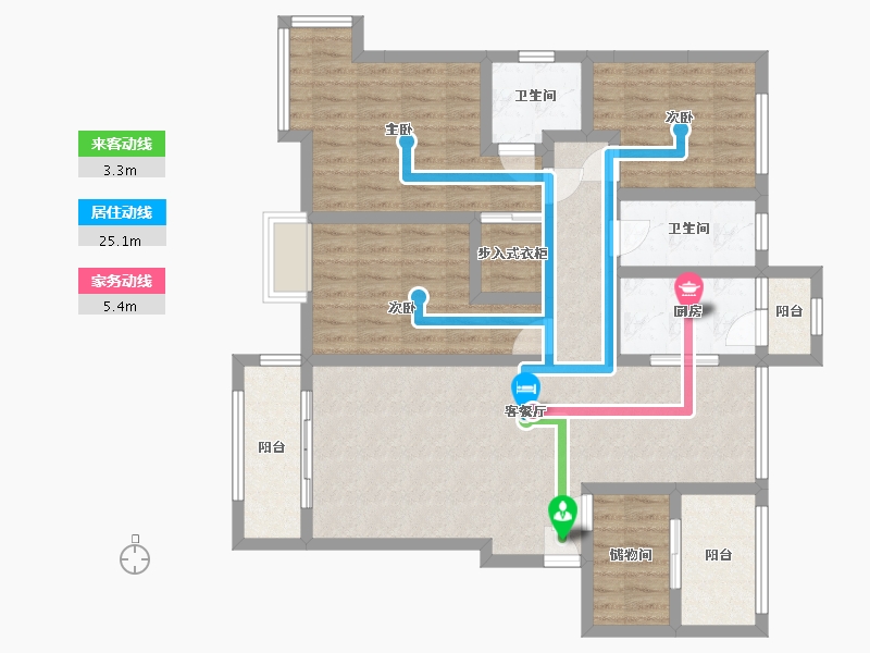 安徽省-六安市-长安城-107.90-户型库-动静线