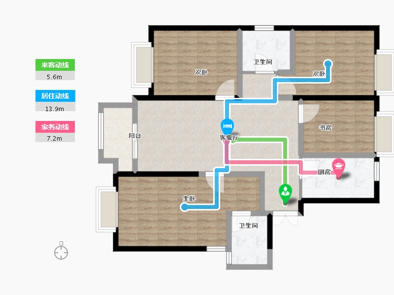 河南省-郑州市-中州府-110.01-户型库-动静线