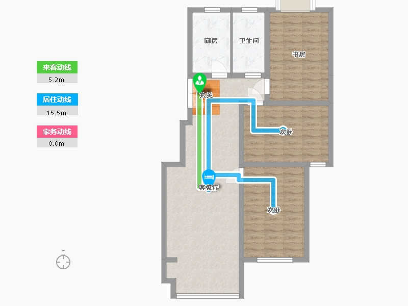 江苏省-盐城市-华夏绿城-87.30-户型库-动静线