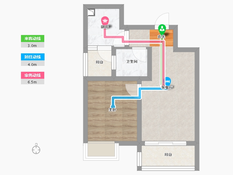 四川省-成都市-新业家园-39.01-户型库-动静线