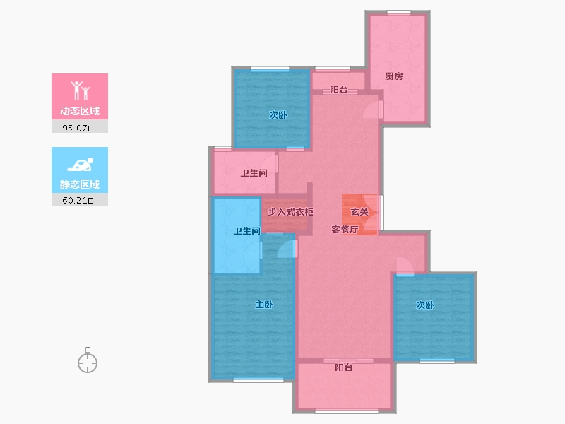 河北省-石家庄市-翰林国际-140.00-户型库-动静分区